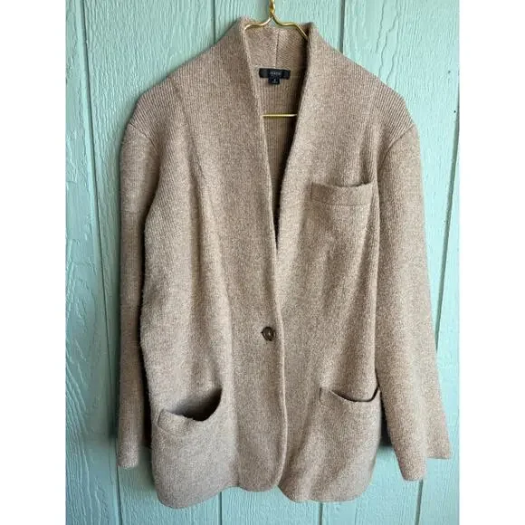 J.Crew Cocoon Sweater-Blazer, Wool Blend Sold Out, Small - Picture 3 of 9
